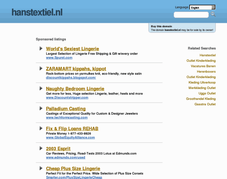 Hanstextiel.nl thumbnail