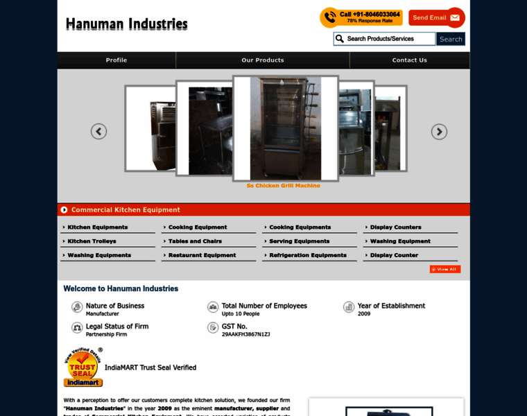 Hanumanindustries.co.in thumbnail