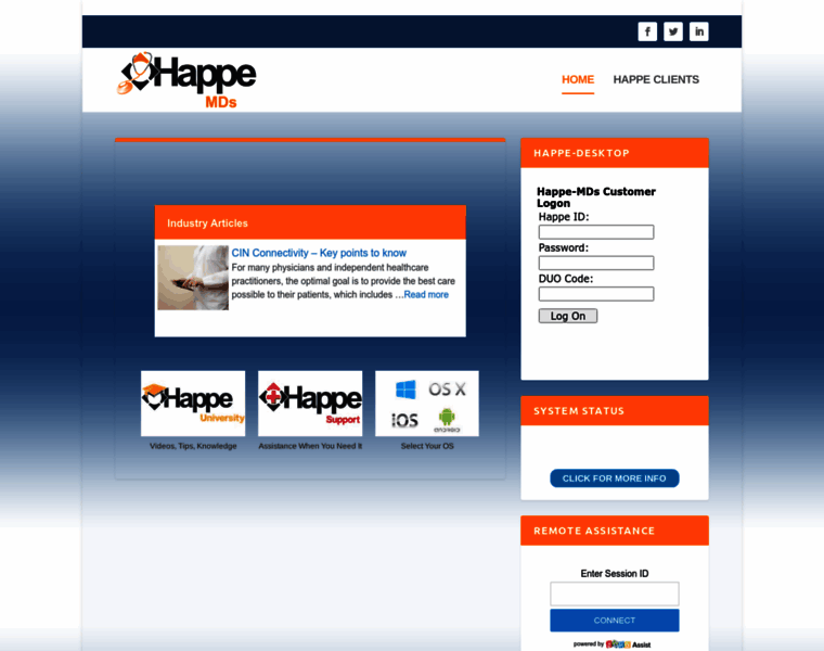 Happe-mds.com thumbnail