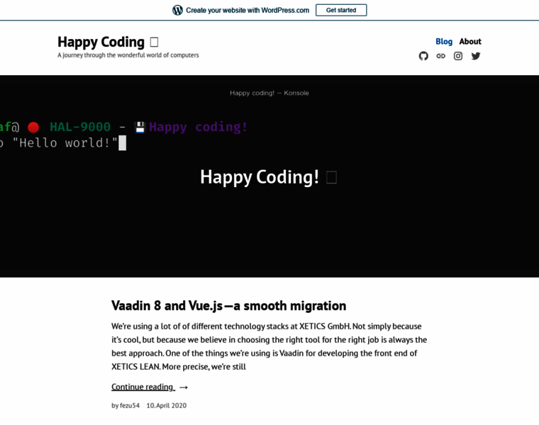 Happy-coding.org thumbnail