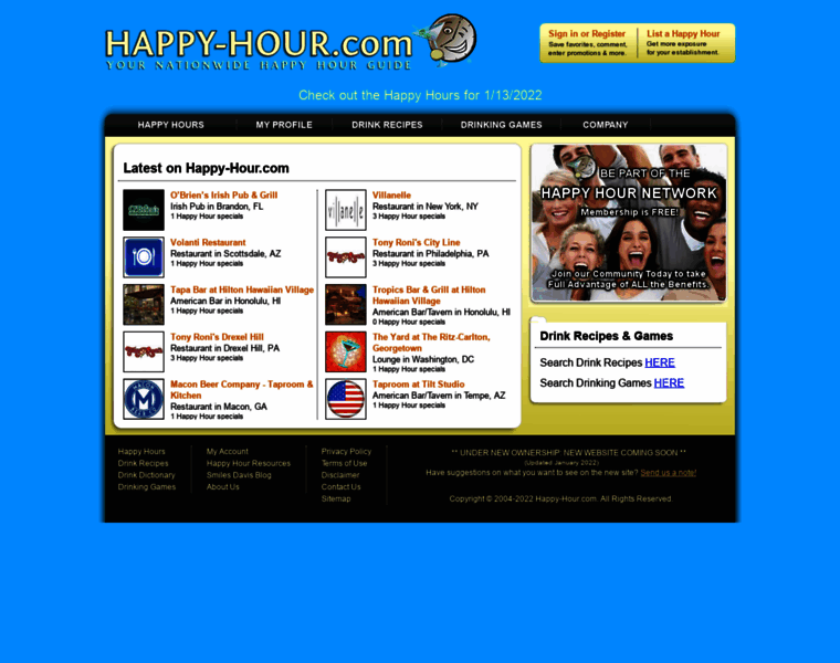Happy-hour.com thumbnail