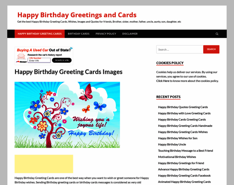 Happybirthdaygreetingcards.com thumbnail