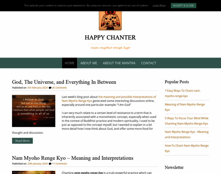 Happychanter.com thumbnail