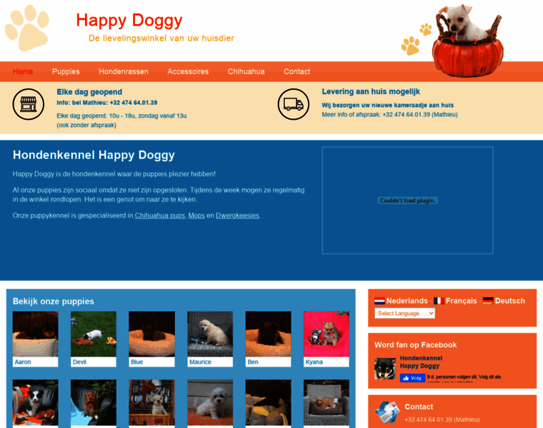 Happydoggy.be thumbnail