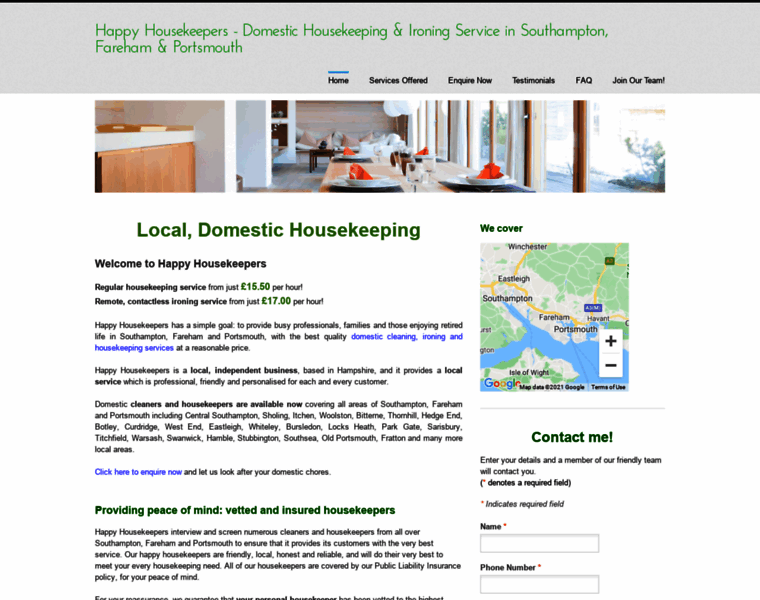 Happyhousekeepers.co.uk thumbnail