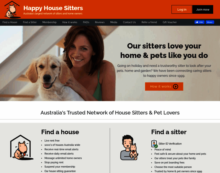 Happyhousesitters.com.au thumbnail