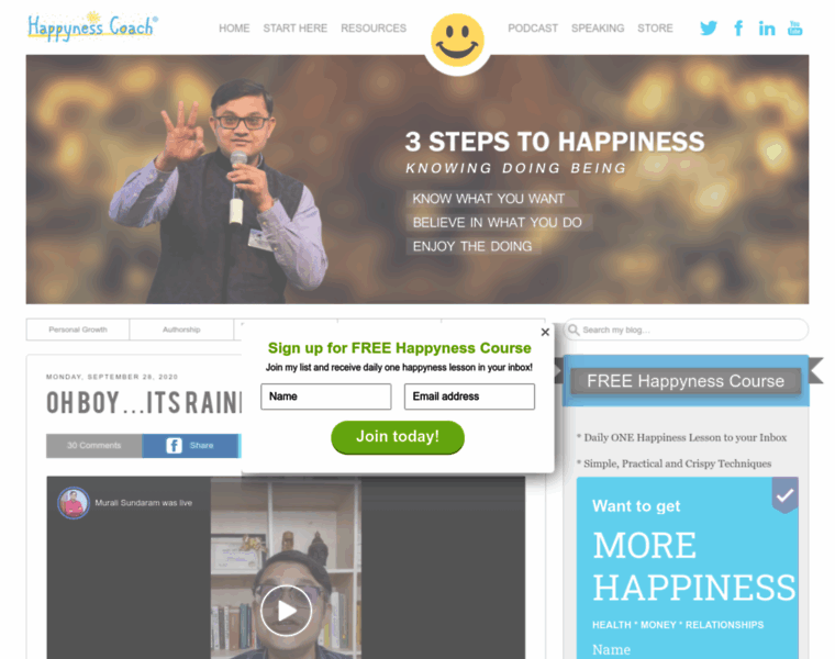 Happynesscoach.co.in thumbnail