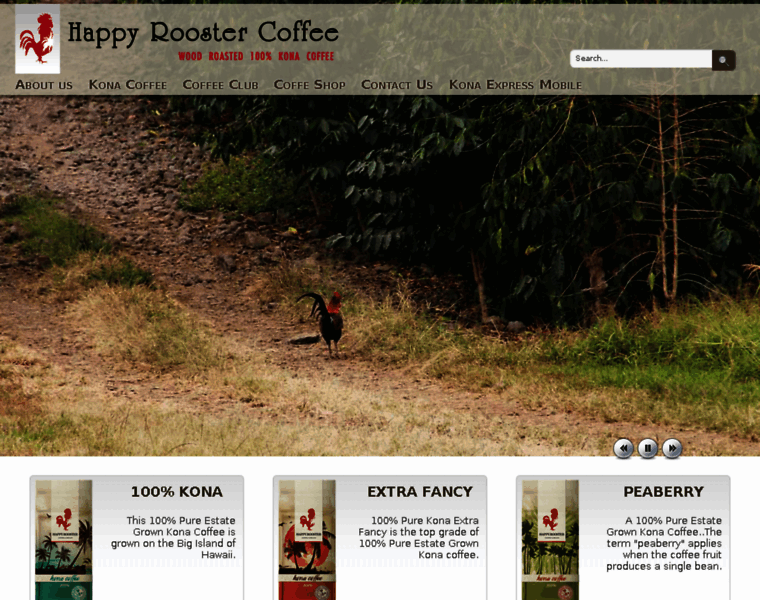 Happyroostercoffee.com thumbnail
