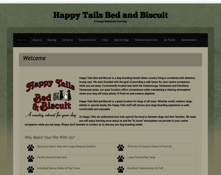 Happytailsbedandbiscuit.com thumbnail