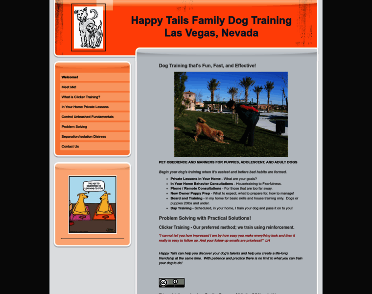 Happytailsfamilydogtraining.com thumbnail