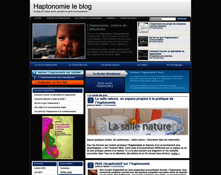 Haptonomie-blog.fr thumbnail