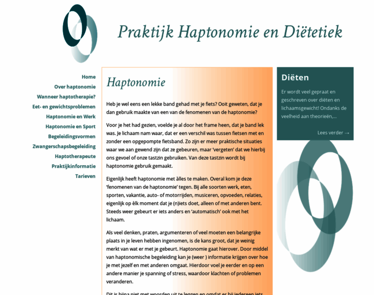 Haptotherapietolman.nl thumbnail
