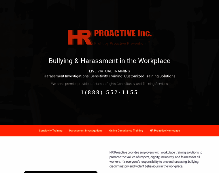 Harassmentintheworkplace.ca thumbnail