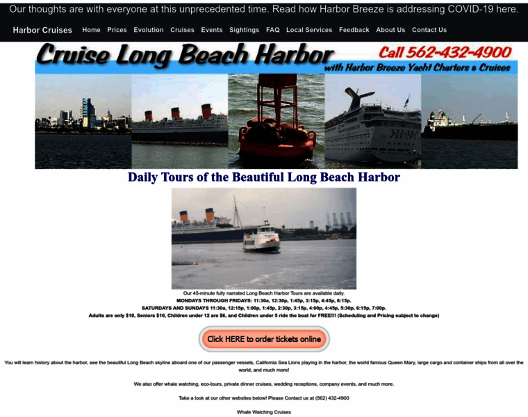 Harbor-cruises.com thumbnail