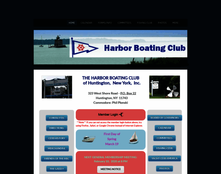 Harborboatingclub.net thumbnail