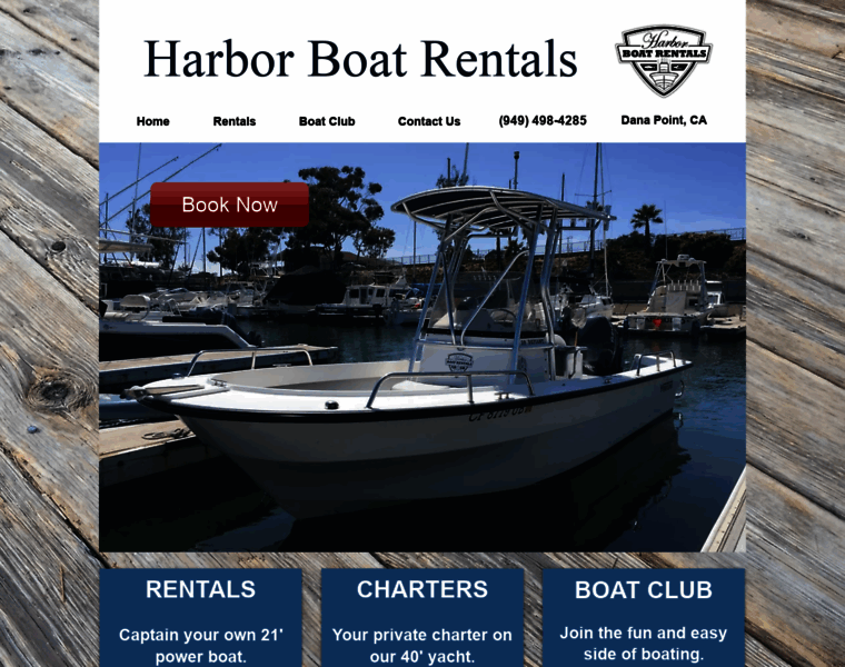 Harborboatrentals.com thumbnail