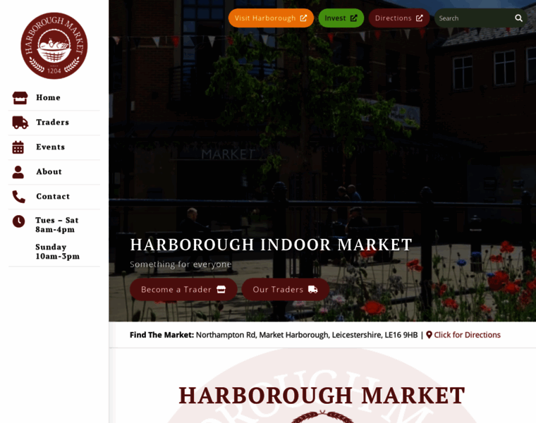 Harboroughmarket.co.uk thumbnail