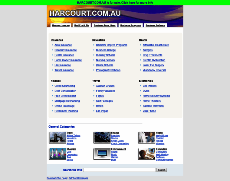 Harcourt.com.au thumbnail