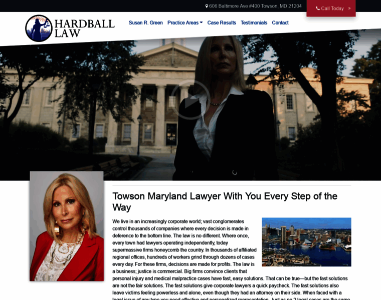 Hardball-law.com thumbnail