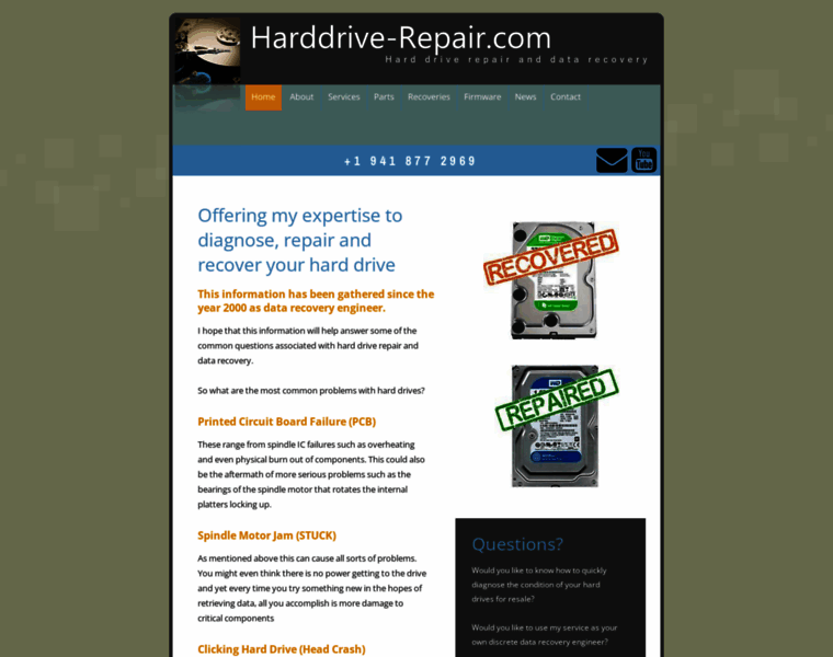 Harddrive-repair.com thumbnail