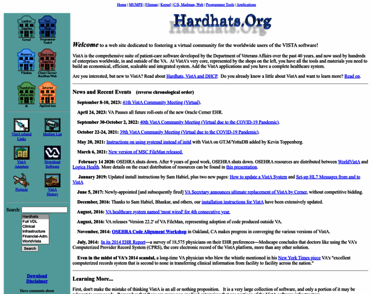 Hardhats.org thumbnail