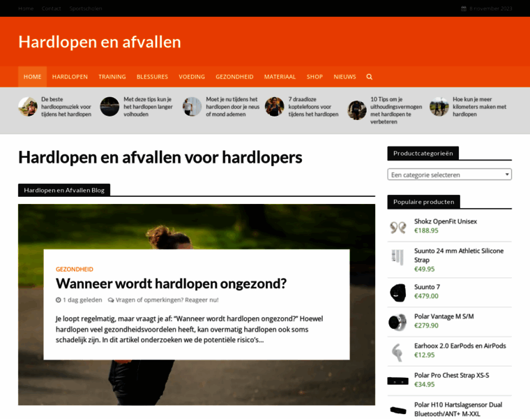 Hardlopen-en-afvallen.nl thumbnail