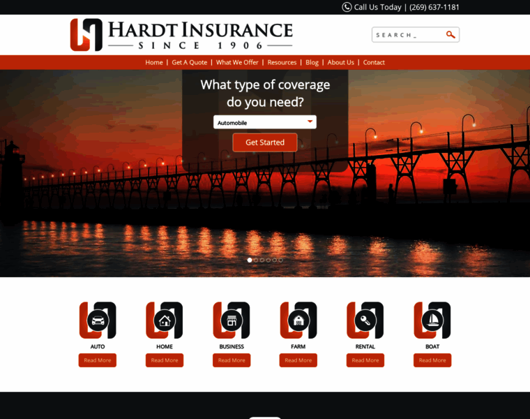 Hardtinsurance.com thumbnail