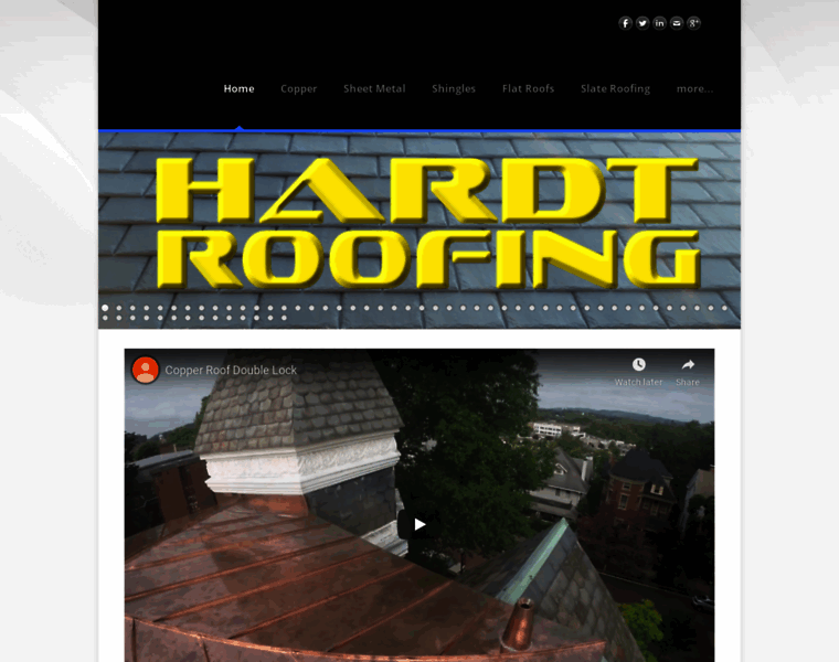 Hardtroofing.com thumbnail