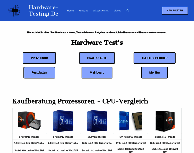 Hardware-testing.de thumbnail