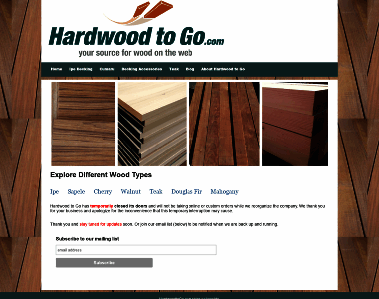 Hardwoodtogo.com thumbnail