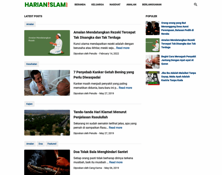 Harianislam.com thumbnail