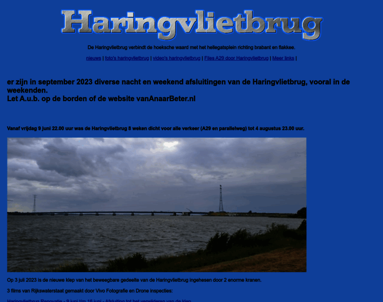 Haringvlietbrug.nl thumbnail