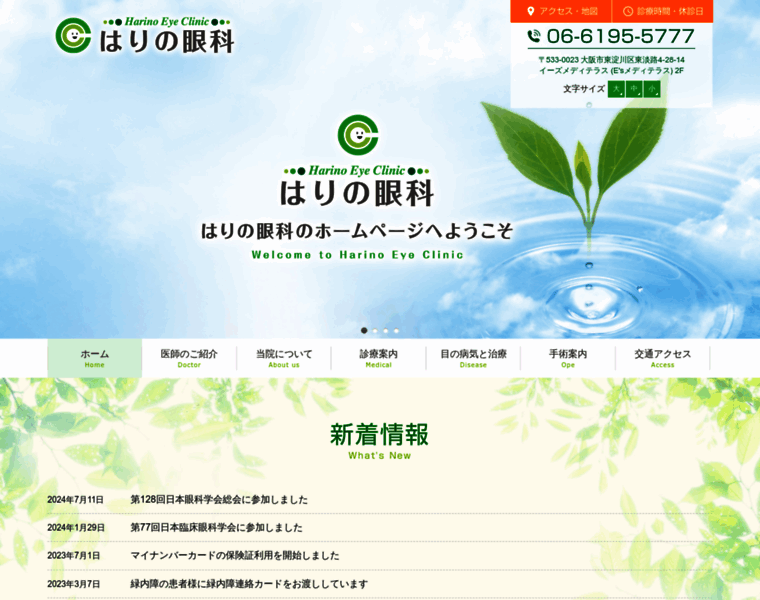 Harino-ganka.com thumbnail