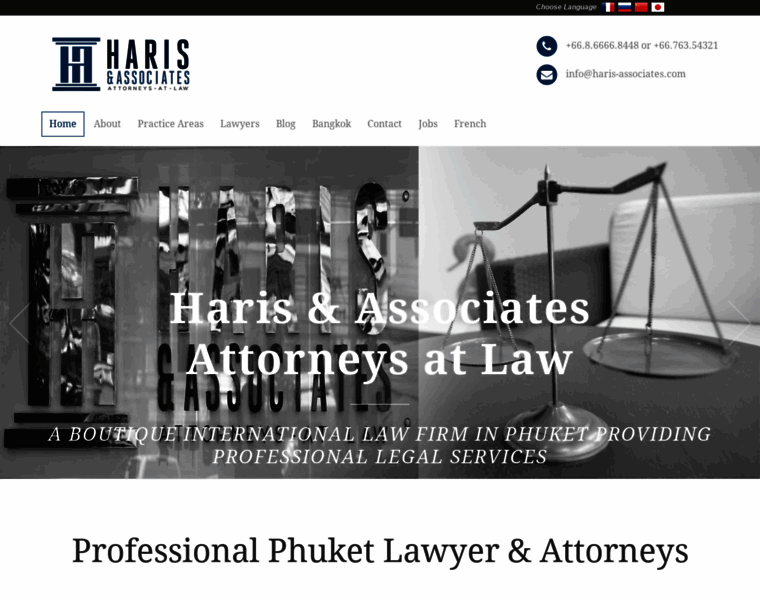 Haris-associates.com thumbnail