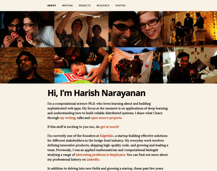 Harishnarayanan.org thumbnail