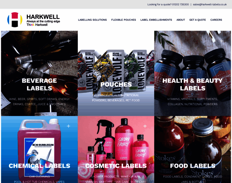 Harkwell-labels.co.uk thumbnail