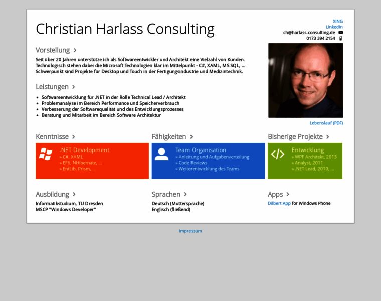 Harlass-consulting.de thumbnail