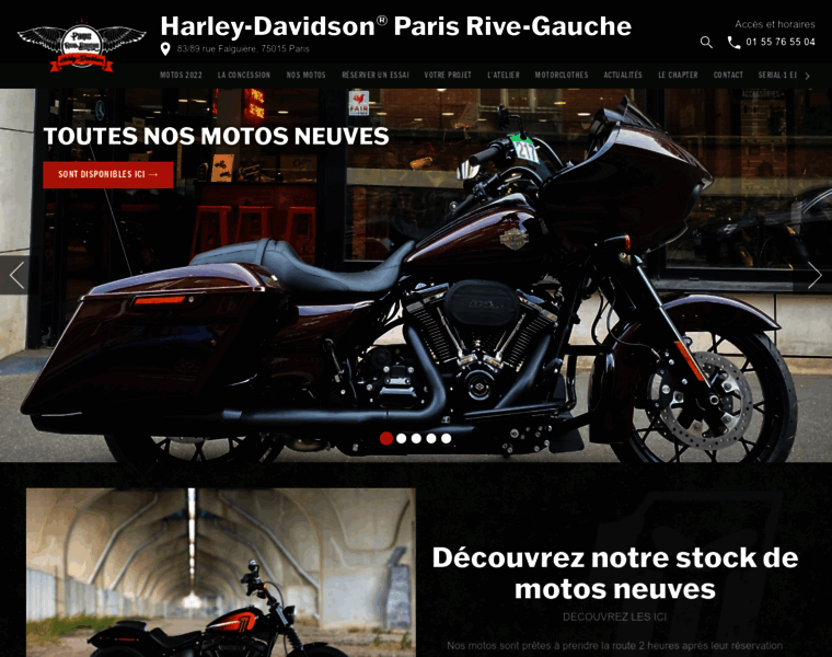 Harley-davidson-paris-rive-gauche.fr thumbnail
