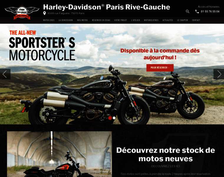 Harley-davidson-shop-paris.fr thumbnail