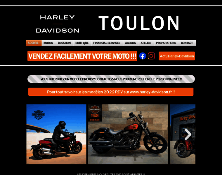 Harley-davidson-toulon.fr thumbnail