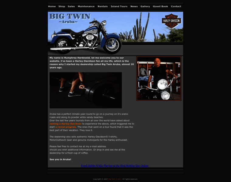 Harleydavidson-aruba.com thumbnail