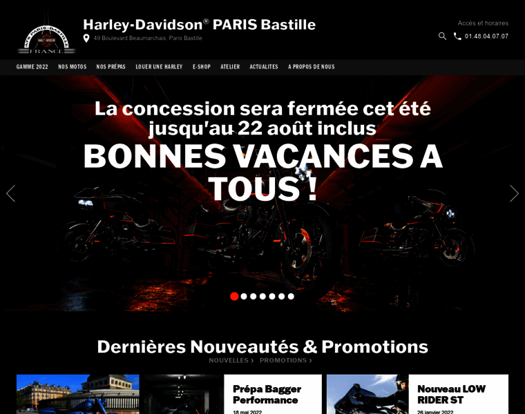Harleydavidson-bastille.fr thumbnail