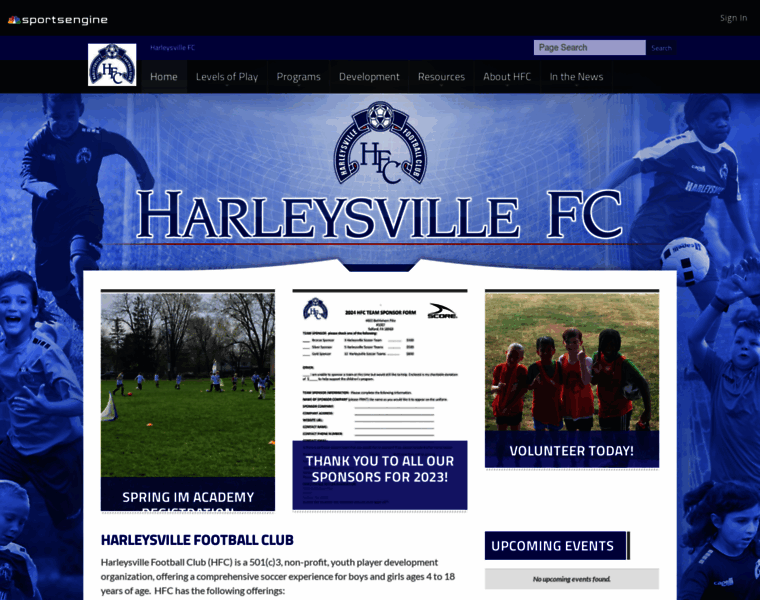 Harleysvillefc.org thumbnail