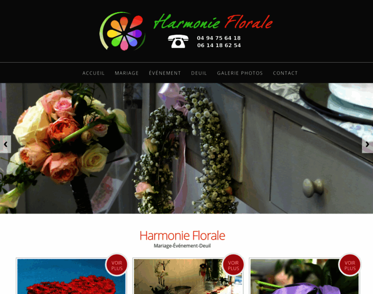 Harmonieflorale.com thumbnail