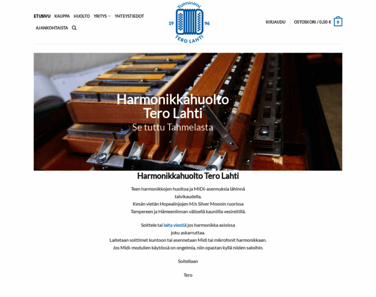 Harmonikkahuolto.net thumbnail