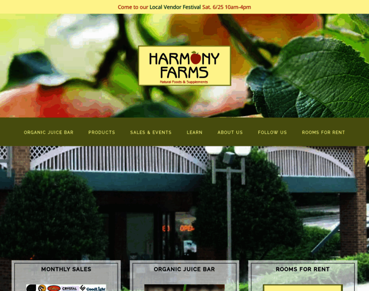 Harmony-farms.net thumbnail