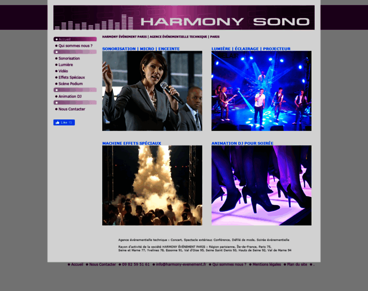 Harmony-sono.com thumbnail