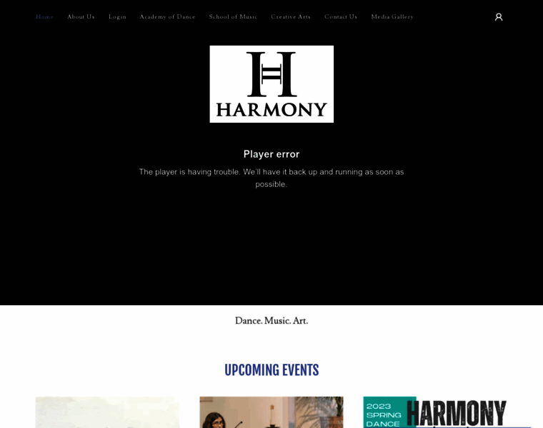 Harmonyarts.org thumbnail