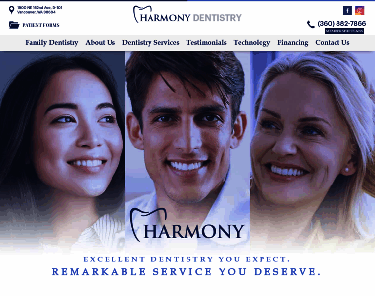 Harmonyfamilydentistry.com thumbnail