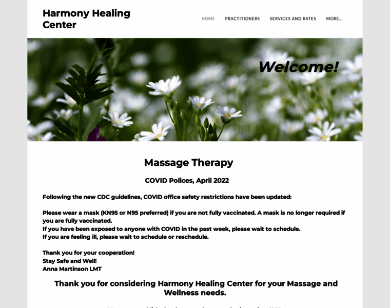 Harmonyhealingcenter.net thumbnail